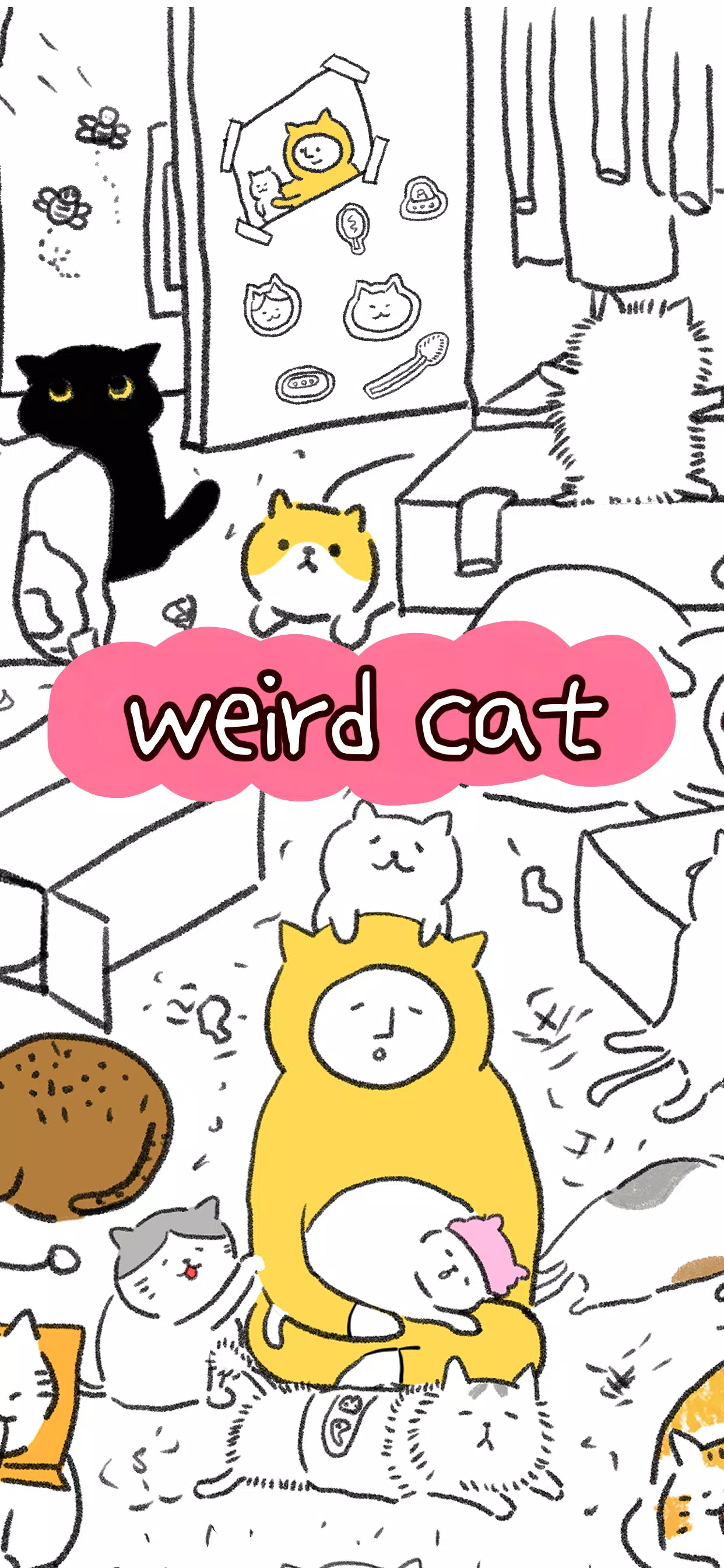 weird cat スクリーンショット 0