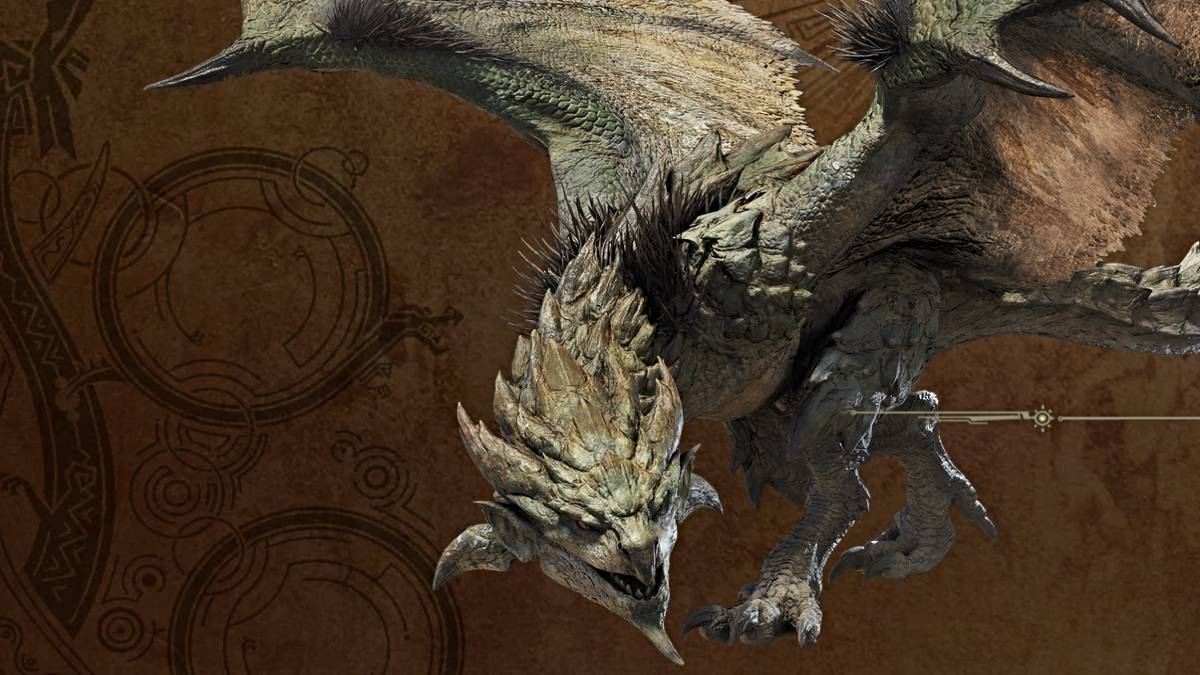 Rathian Monster ใน Monster Hunter Wilds