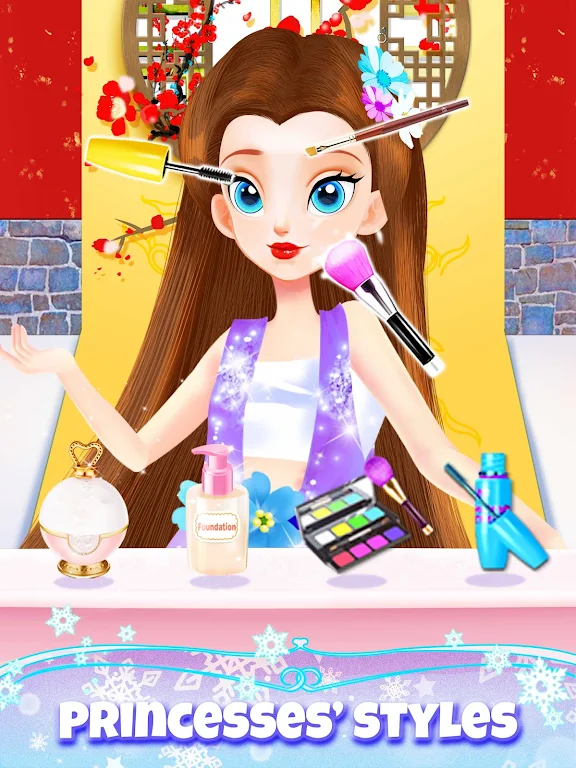 Princess Games: Makeup Games應用截圖第3張
