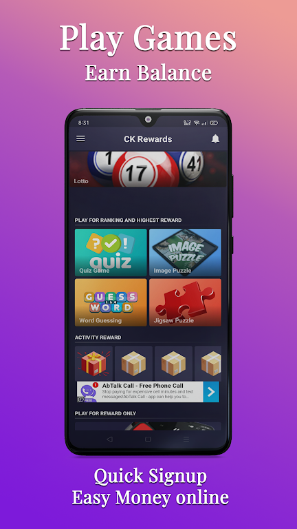 CK Rewards Zrzut ekranu 0