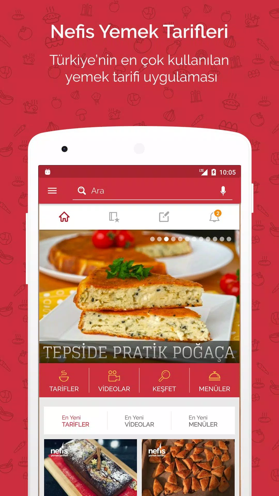 Nefis Yemek Tarifleri Capture d'écran 0