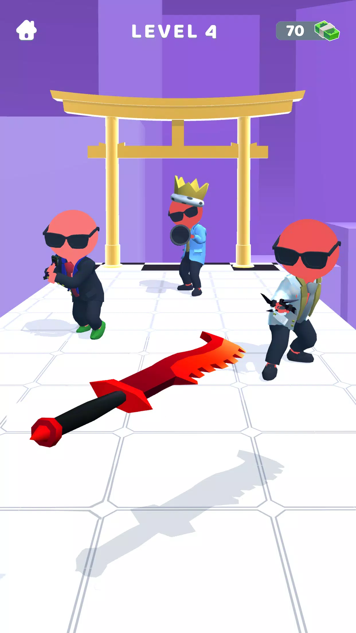 Sword Play! Ninja Slice Runner Ảnh chụp màn hình 3