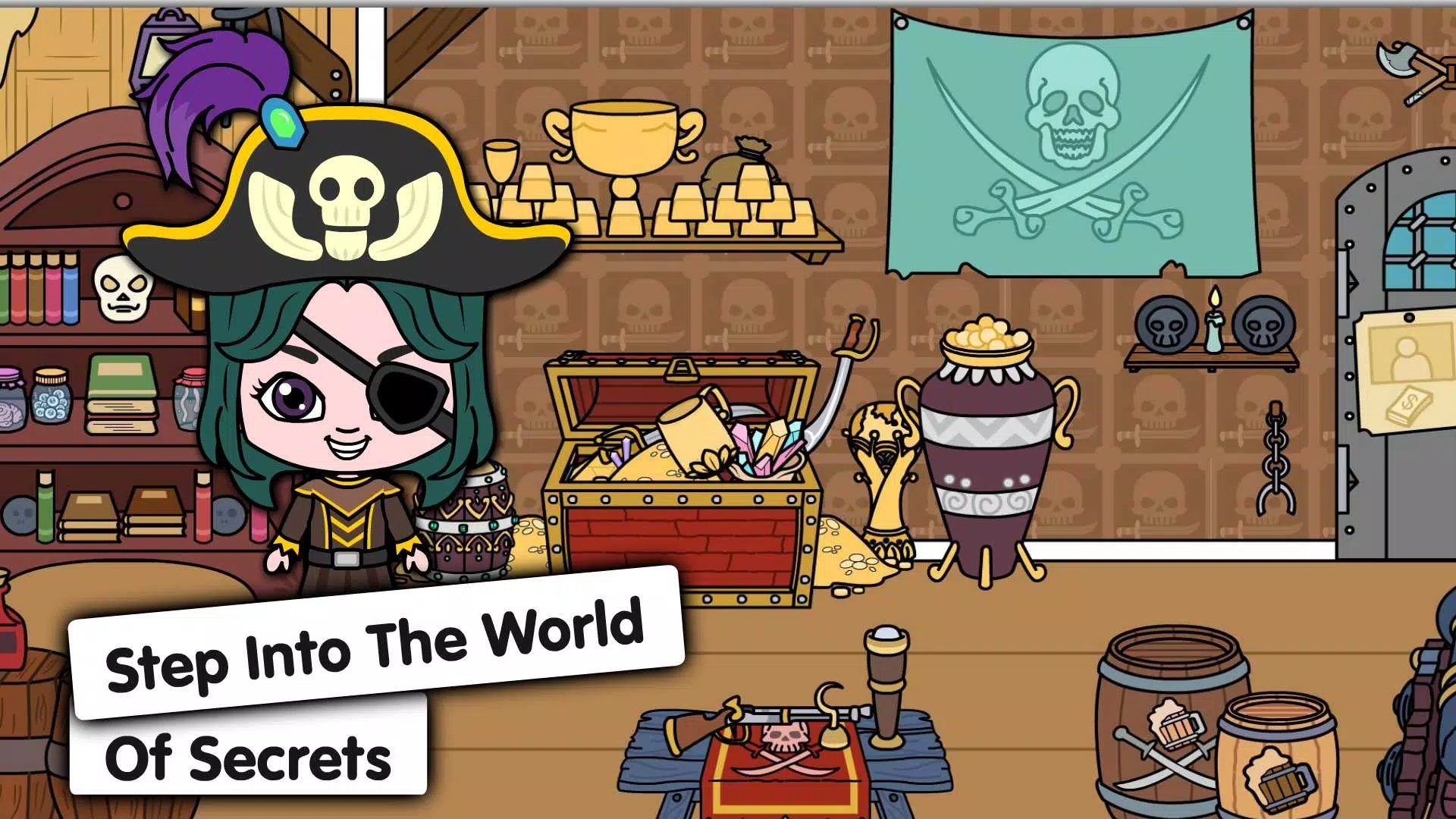 My Pirate Town: Treasure Games應用截圖第3張