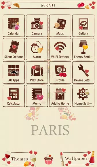 Sweet Paris Theme應用截圖第1張