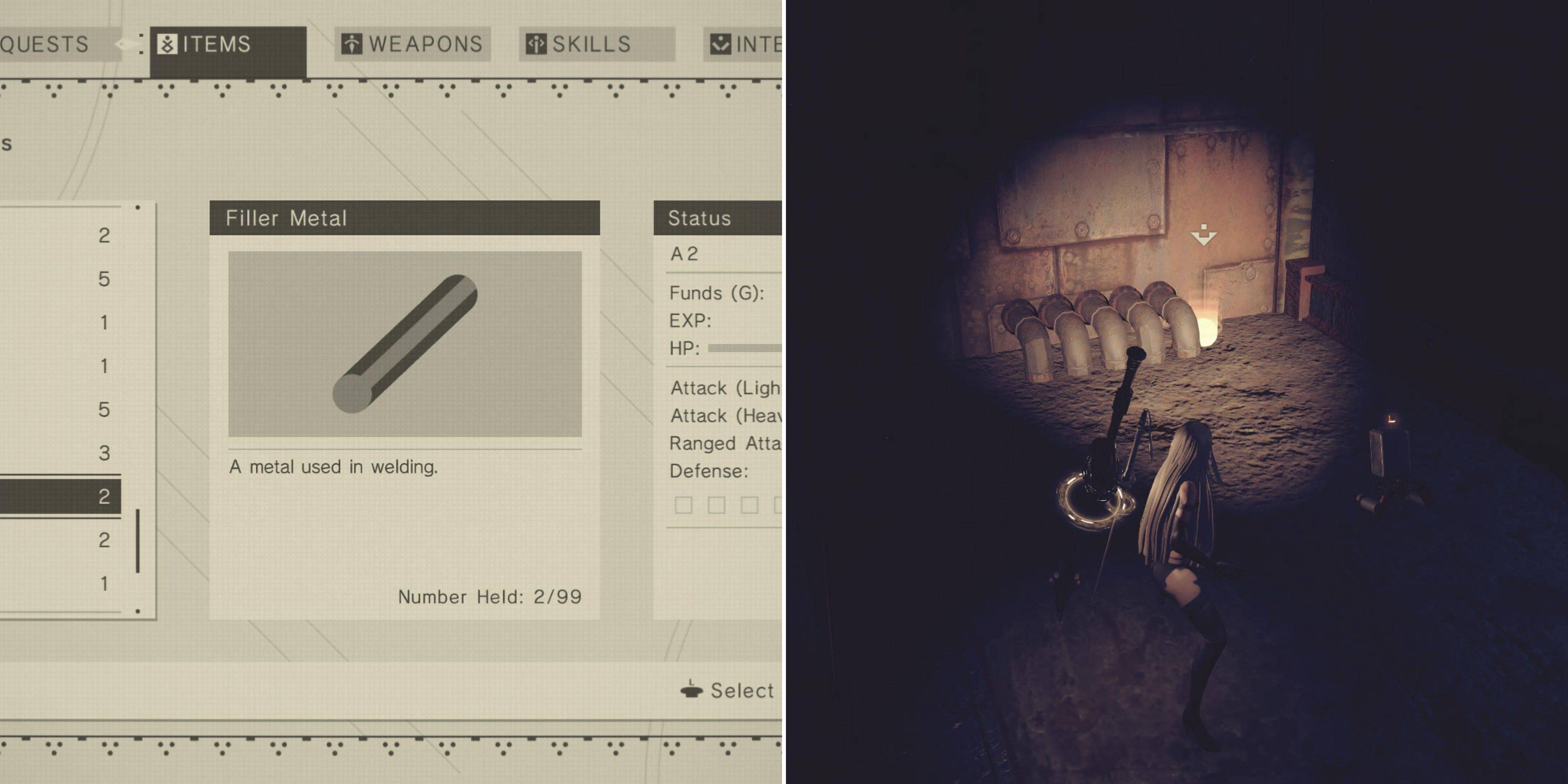 NieR:Automata — Руководство по получению присадочного металла