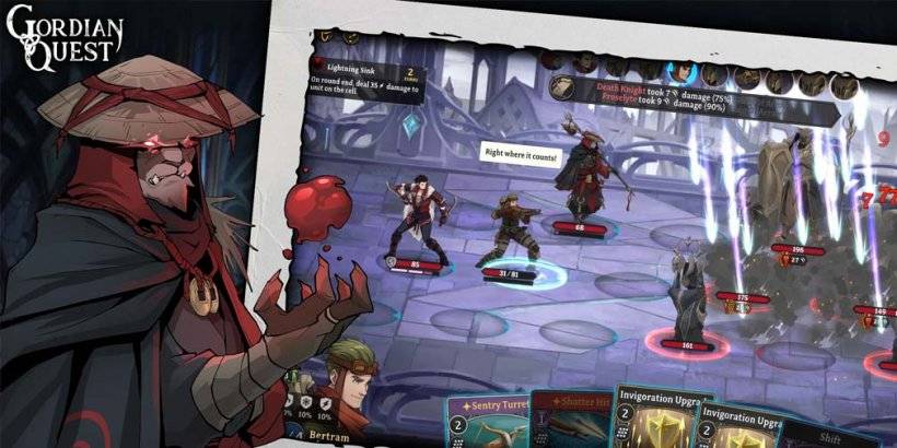 A Gordian Quest é lançada no iOS, Android: Roguelite DeckBuilder agora disponível