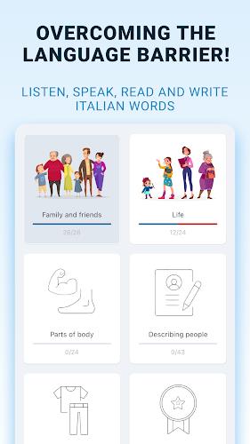 Learn Italian for Beginners! Schermafbeelding 0