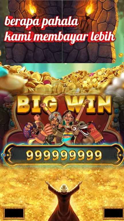 tiga babi kecil Slots スクリーンショット 3