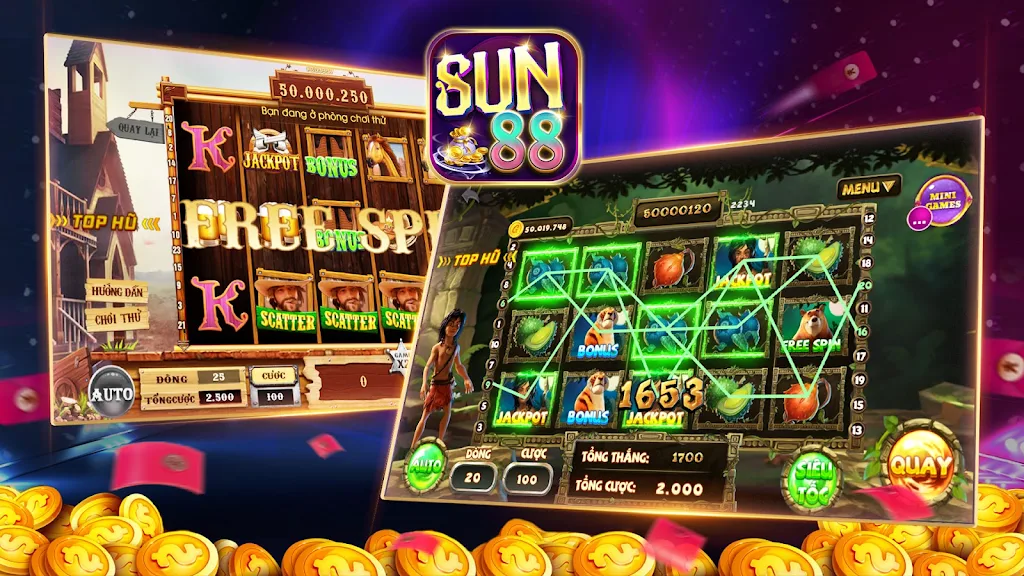 Sun88:đánh bài, nổ hũ, lô đề应用截图第1张