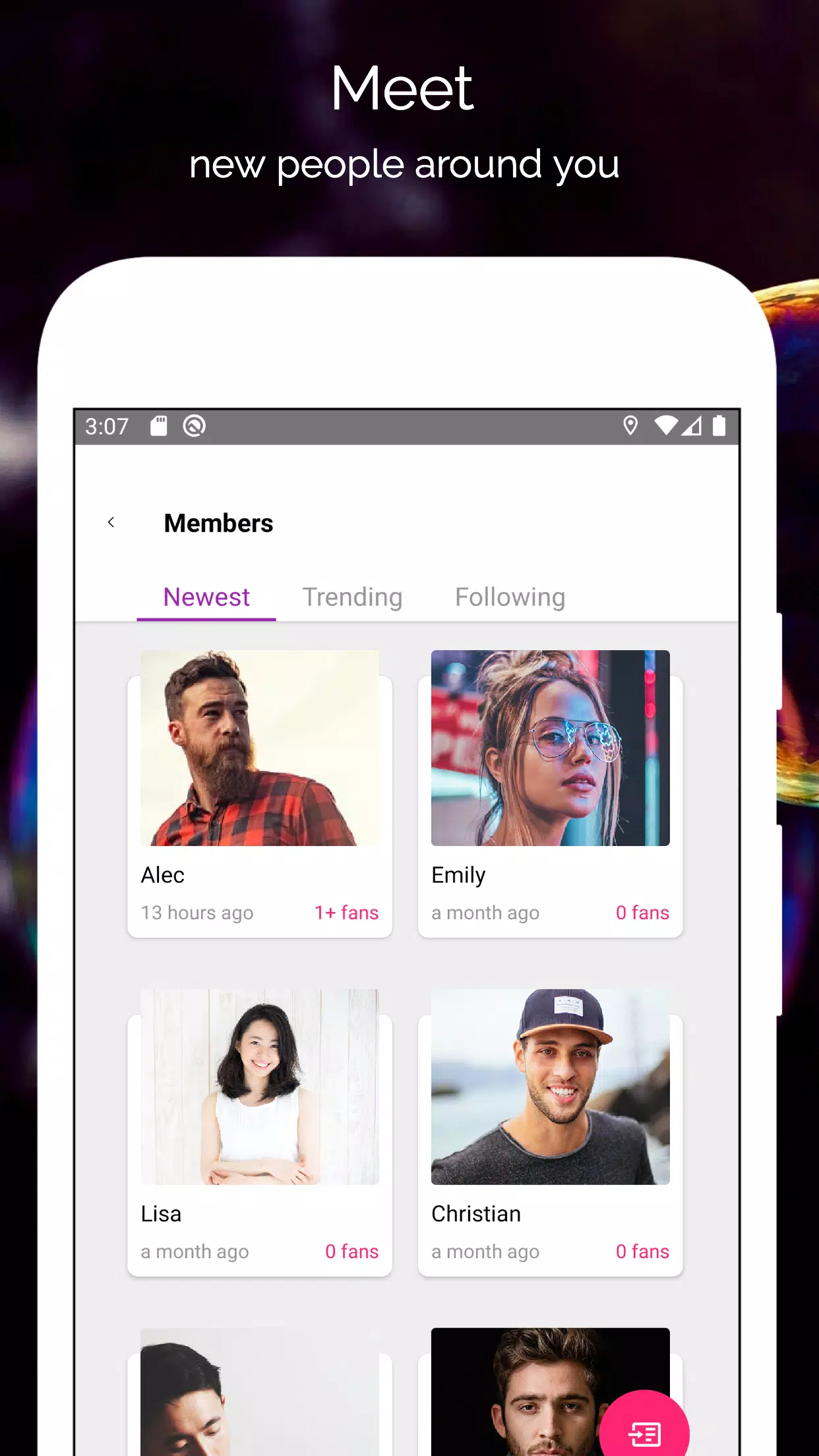 Holler Away: Mingle & Engage w Captura de pantalla 2