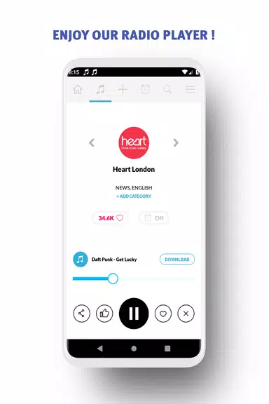 Radio UK - Radio FM Online स्क्रीनशॉट 1