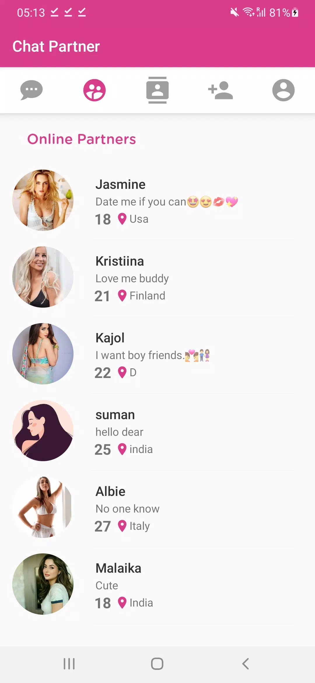 Chat Partner スクリーンショット 3