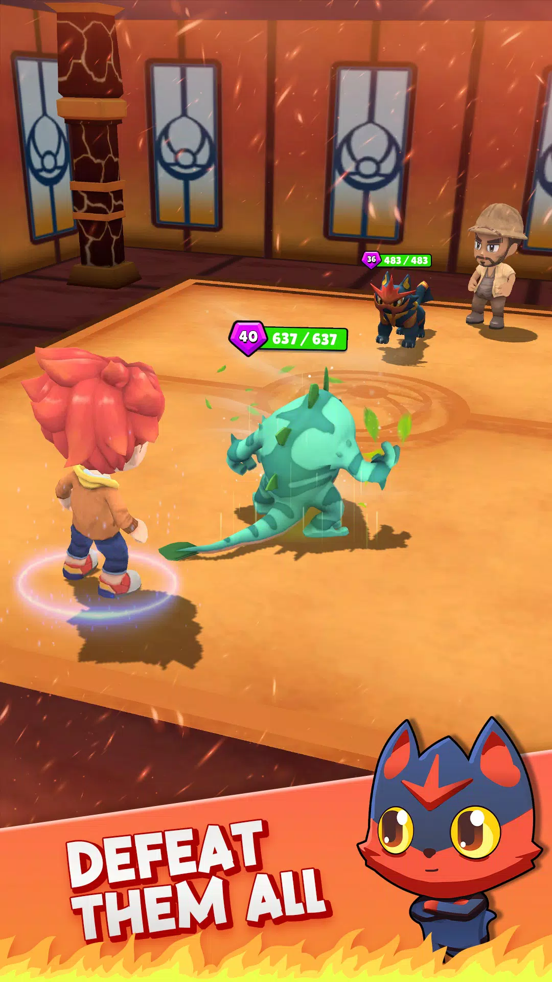 Negamon Lite: Monster Battle স্ক্রিনশট 3