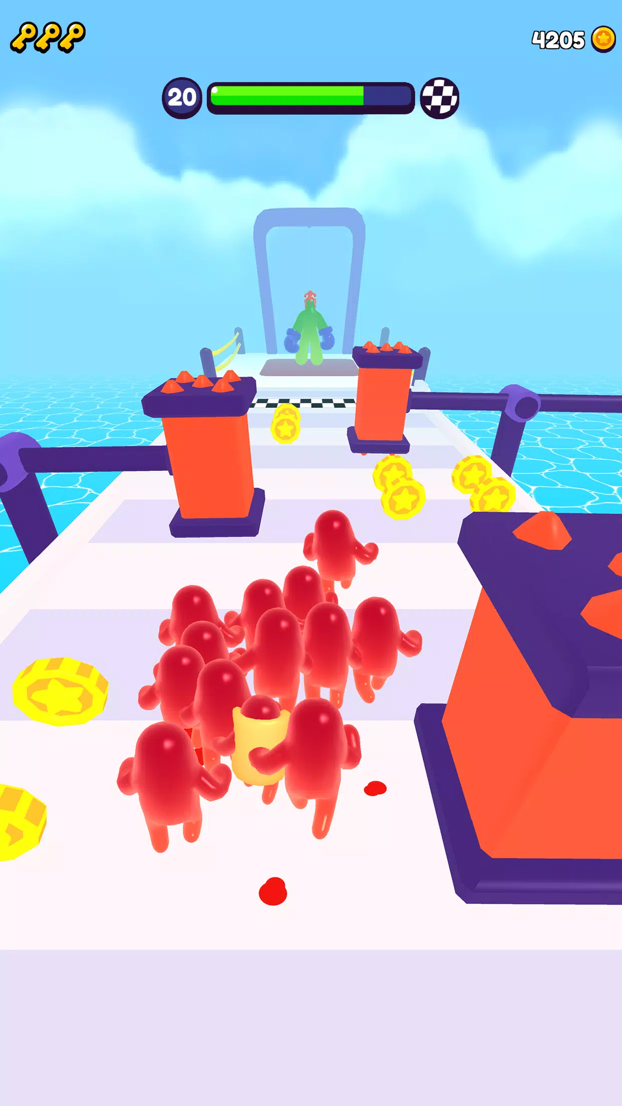 Join Blob Clash 3D: 赛跑游戏应用截图第3张
