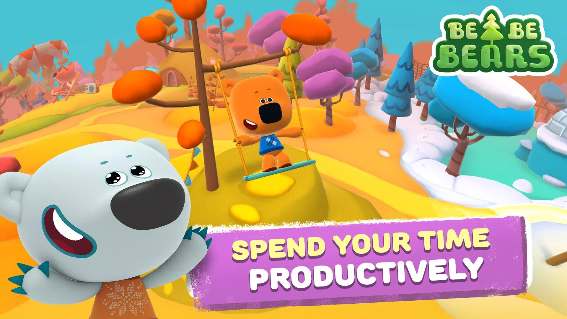 Be-be-bears: Adventures Ekran Görüntüsü 2