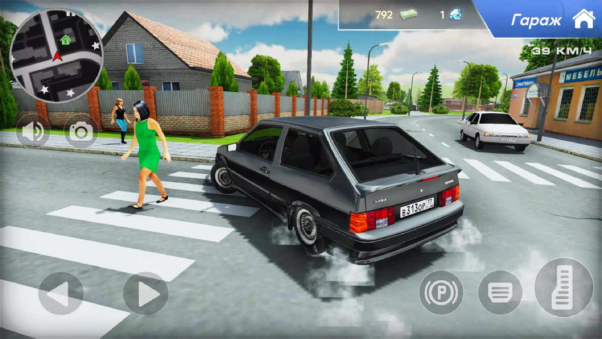 Lada 2113 Russian City Driving應用截圖第2張