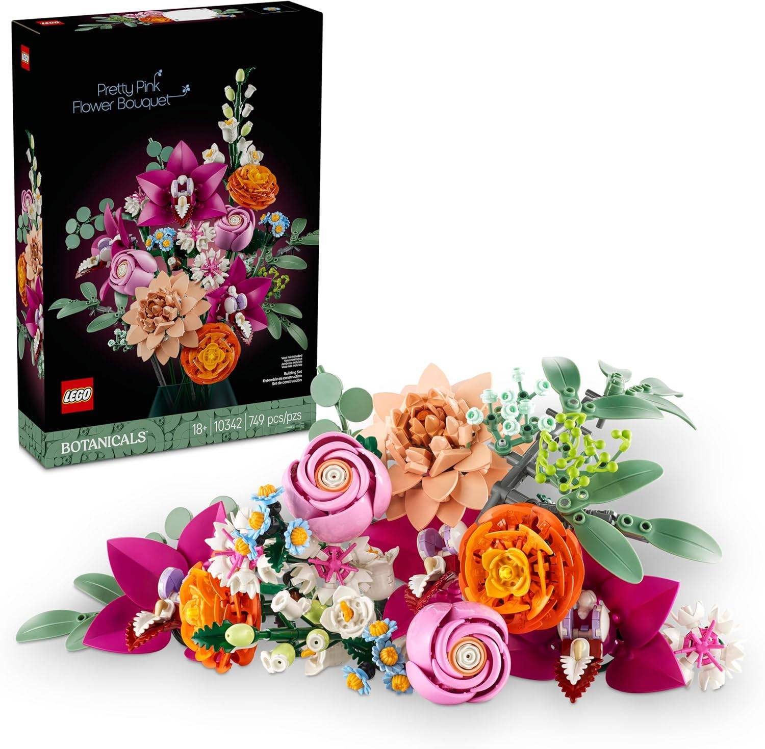 Lego Pretty Pink Flower Bouquet: ideale regalo di San Valentino