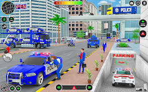Schermata Police Cargo Transport Games 3