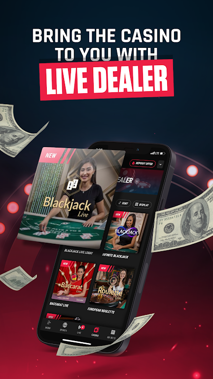 PointsBet NJ Online Casino Скриншот 2