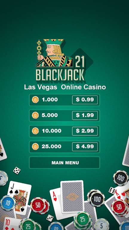 BlackJack 21: Las Vegas  Online Casino Game Captura de pantalla 1