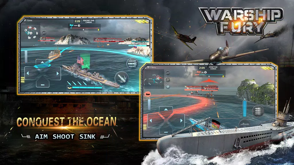 Warship Fury スクリーンショット 2