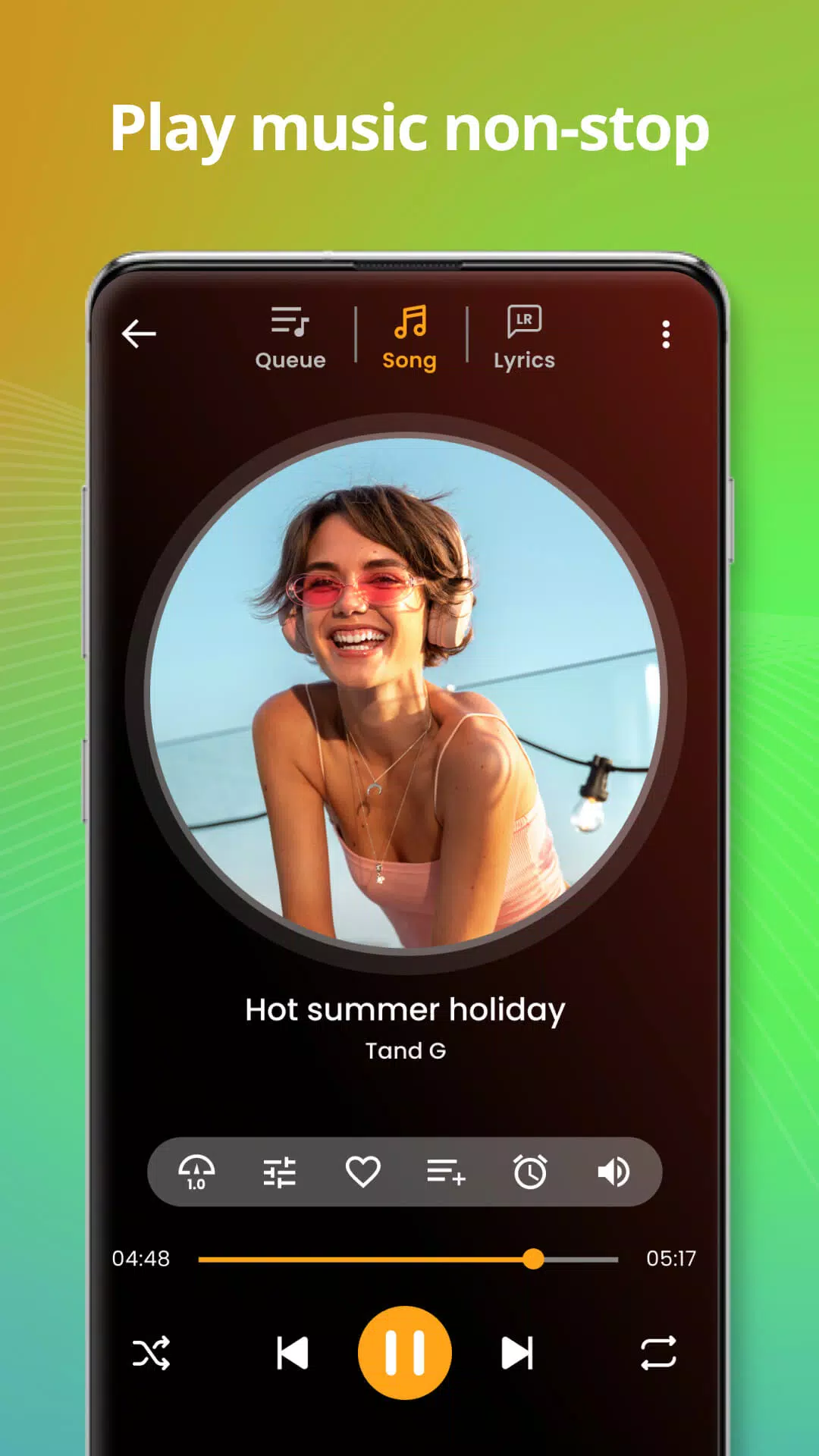 Music player Ảnh chụp màn hình 2