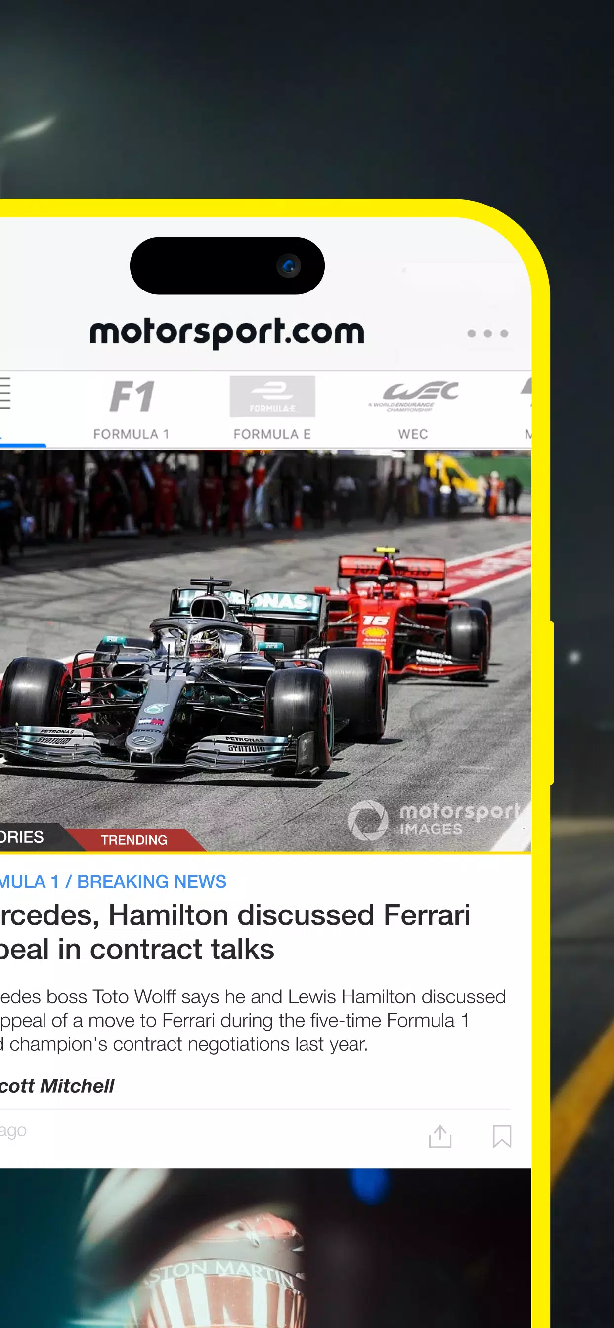 Motorsport.com Captura de tela 1