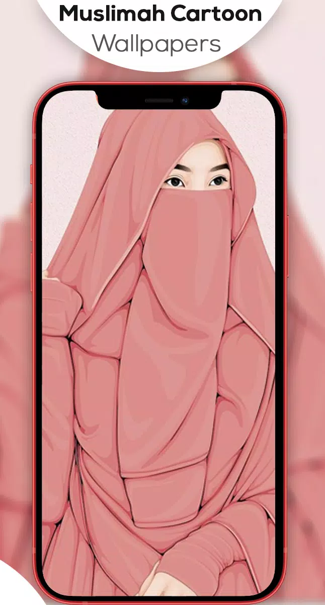 Muslimah Cartoon Wallpapers HD ဖန်သားပြင်ဓာတ်ပုံ 2
