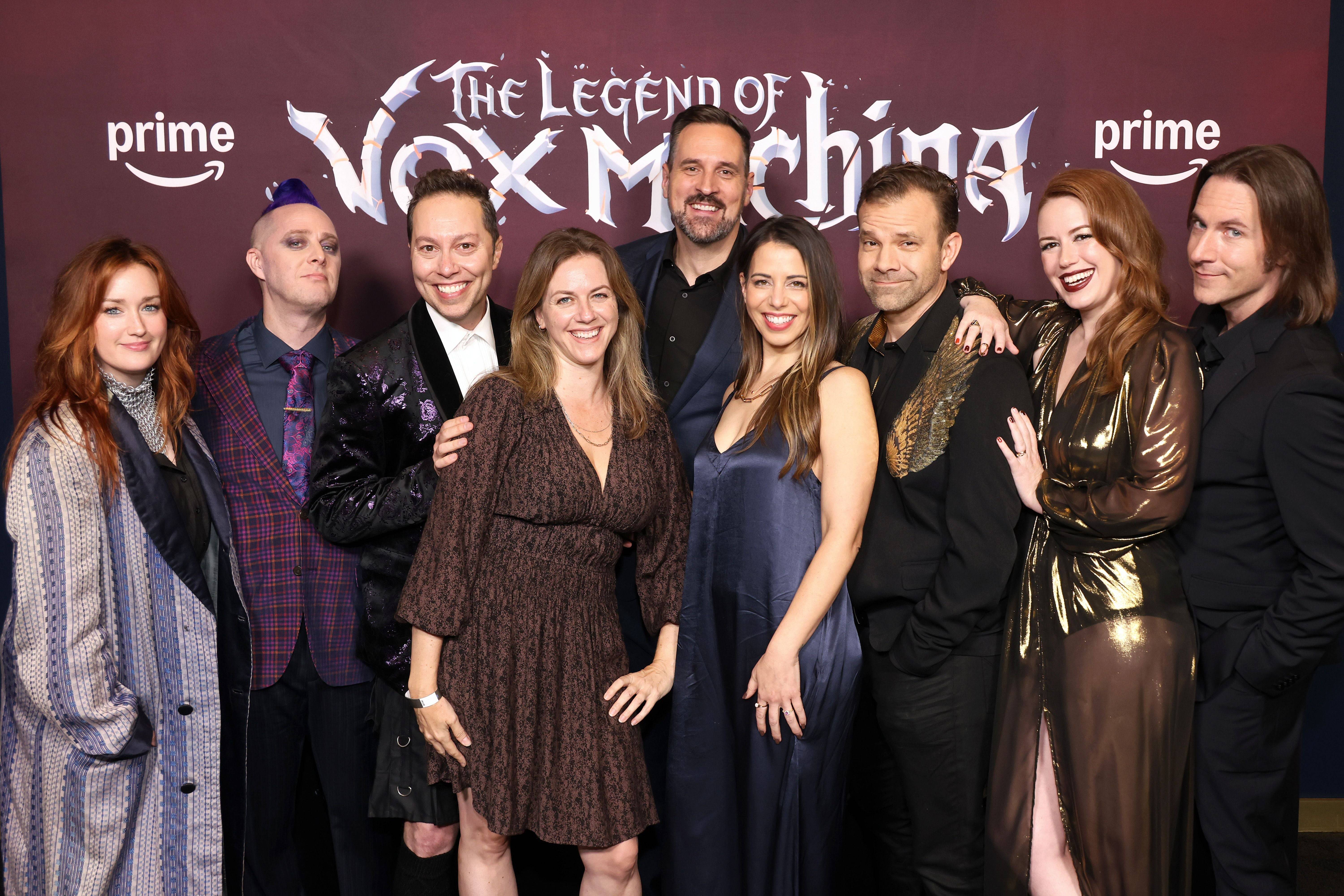 Ang cast ng alamat ng Vox Machina
