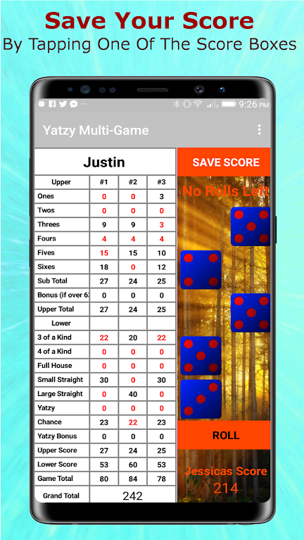 Yatzy Multi-Game Edition Скриншот 2