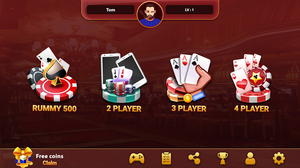 Rummy 500 : The Rummy Game Schermafbeelding 3