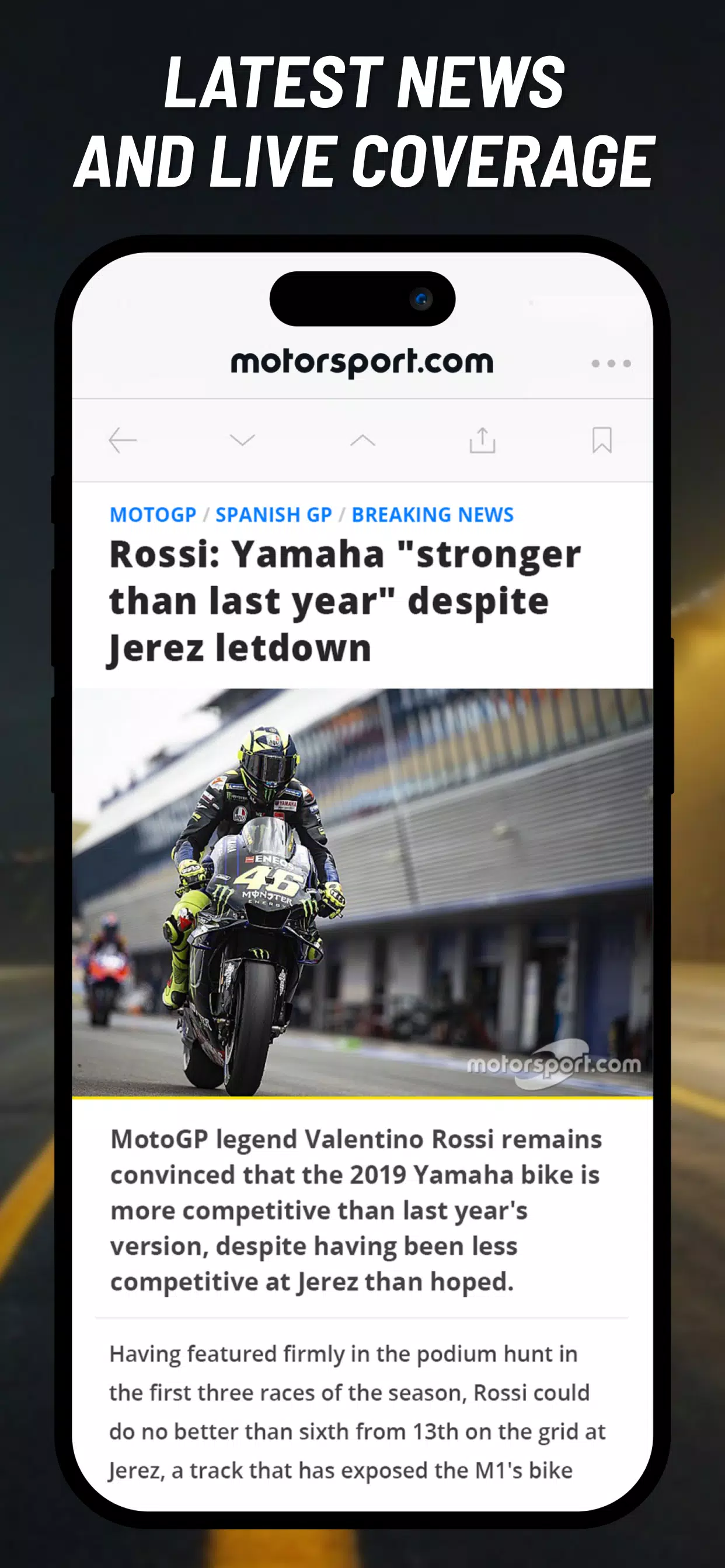 Motorsport.com Captura de tela 2