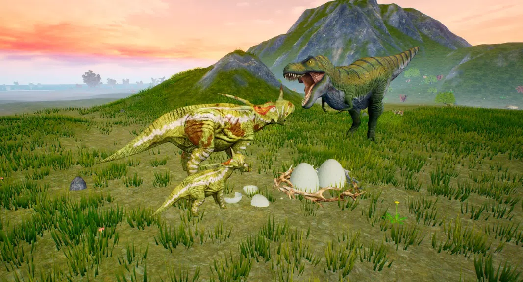 The Cursed Dinosaur Isle: Game Screenshot 2