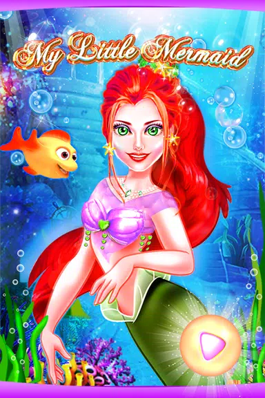 My Little Mermaid - Girls Game ဖန်သားပြင်ဓာတ်ပုံ 0
