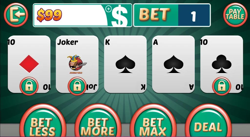 Vegas Games - Single Player Schermafbeelding 1