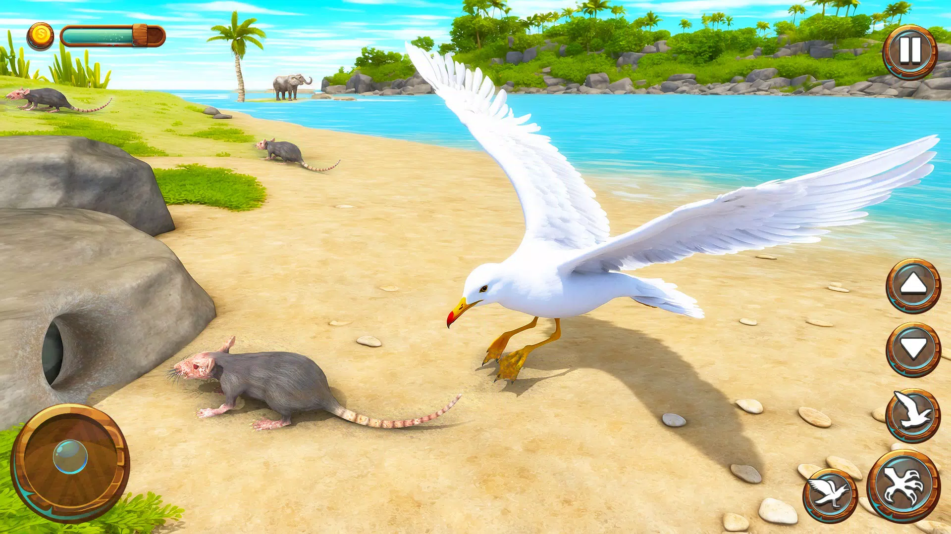 Seagull Bird Life Simulator ภาพหน้าจอ 1