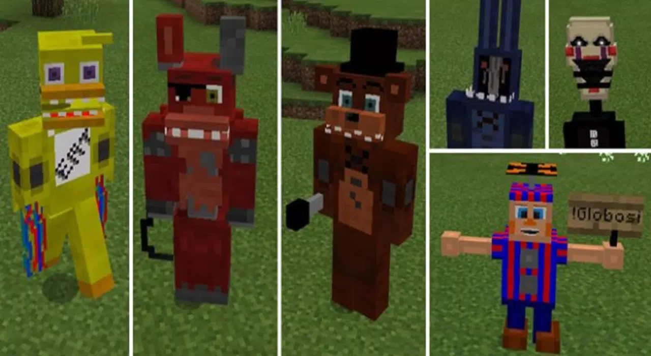 Five Nights At Freddy’s For Minecraft Capture d'écran 0
