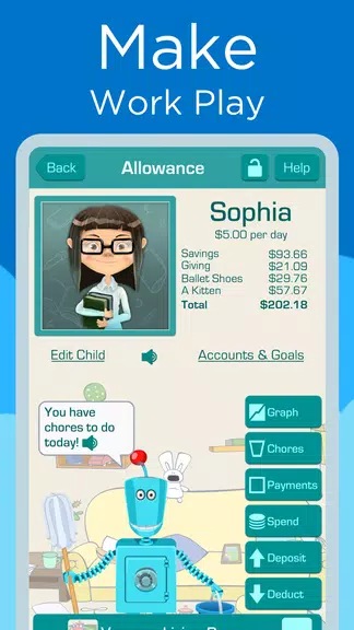Chores & Allowance Bot Скриншот 2