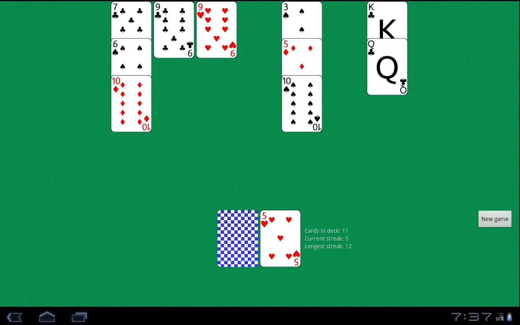 Schermata Solitaire Golf HD by CP apps 1