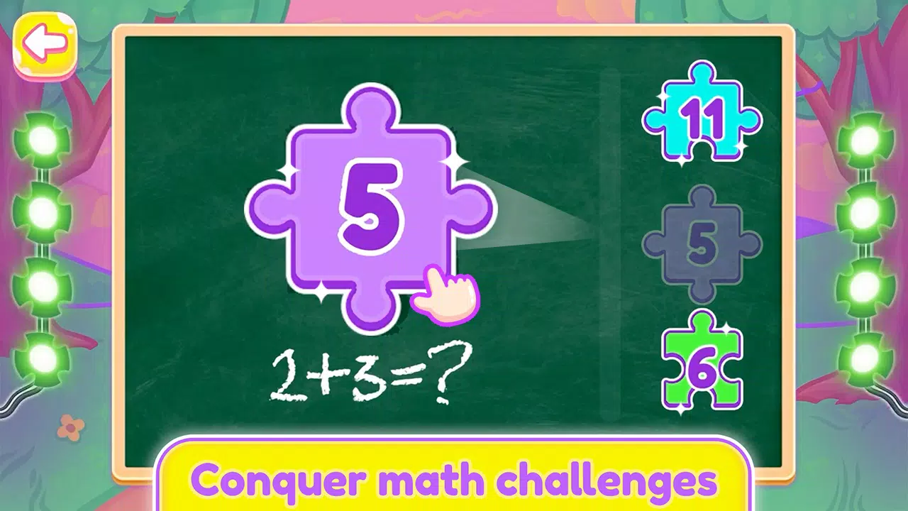 Math Kids Puzzle ဖန်သားပြင်ဓာတ်ပုံ 1