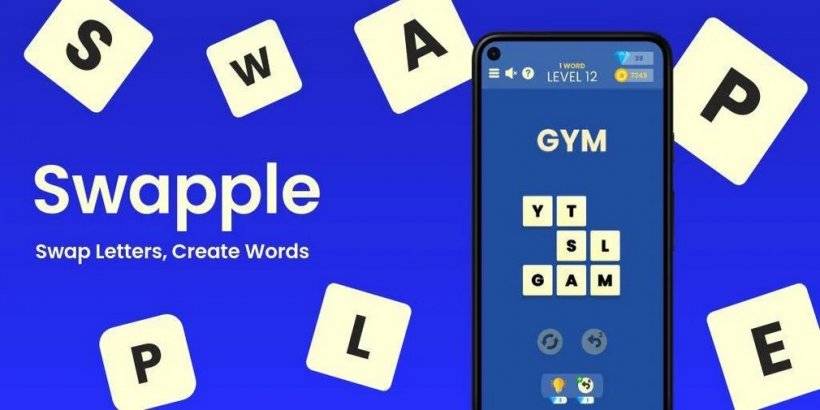 Nakikita ka ni Swapple na dumudulas ka ng mga tile upang gumawa ng mga salita sa nakakaakit na lohika na puzzler, out ngayon