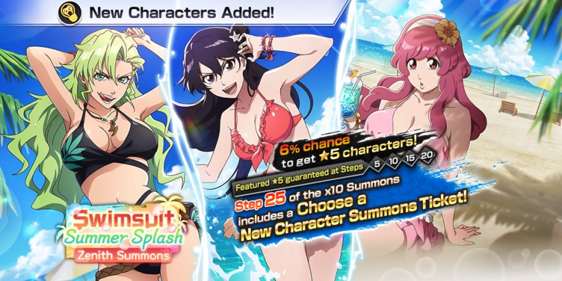 Bleach: Ang Brave Souls Swimsuit Event ay naglulunsad sa lalong madaling panahon