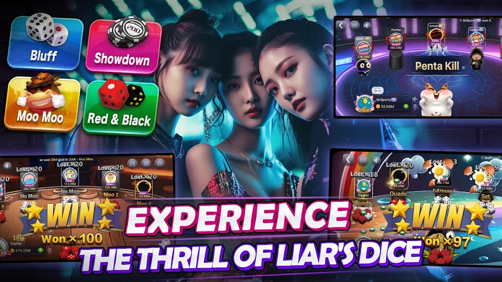 Moo Moo-Liar's Dice Capture d'écran 0