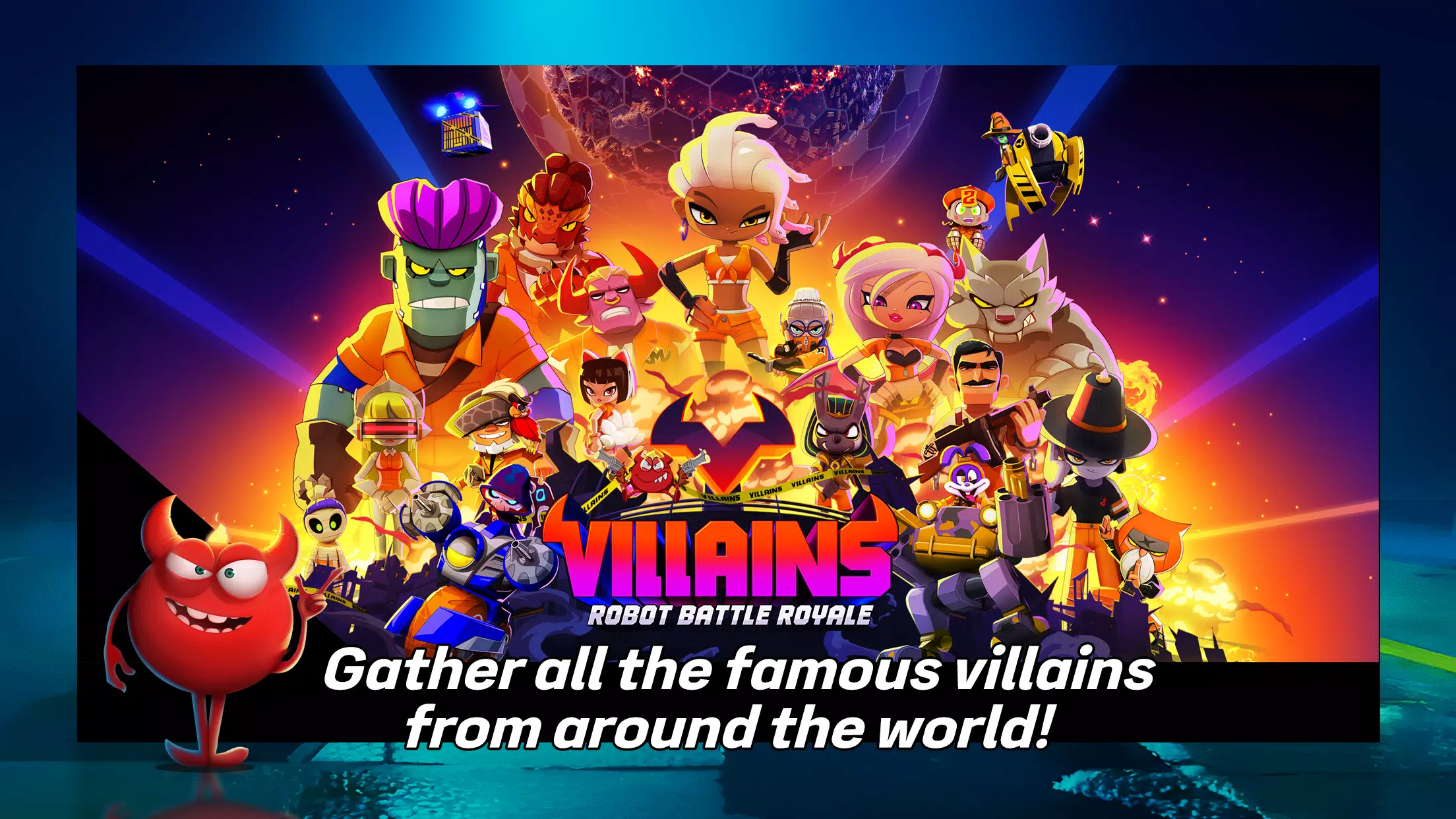 Villains: Robot BattleRoyale Zrzut ekranu 0