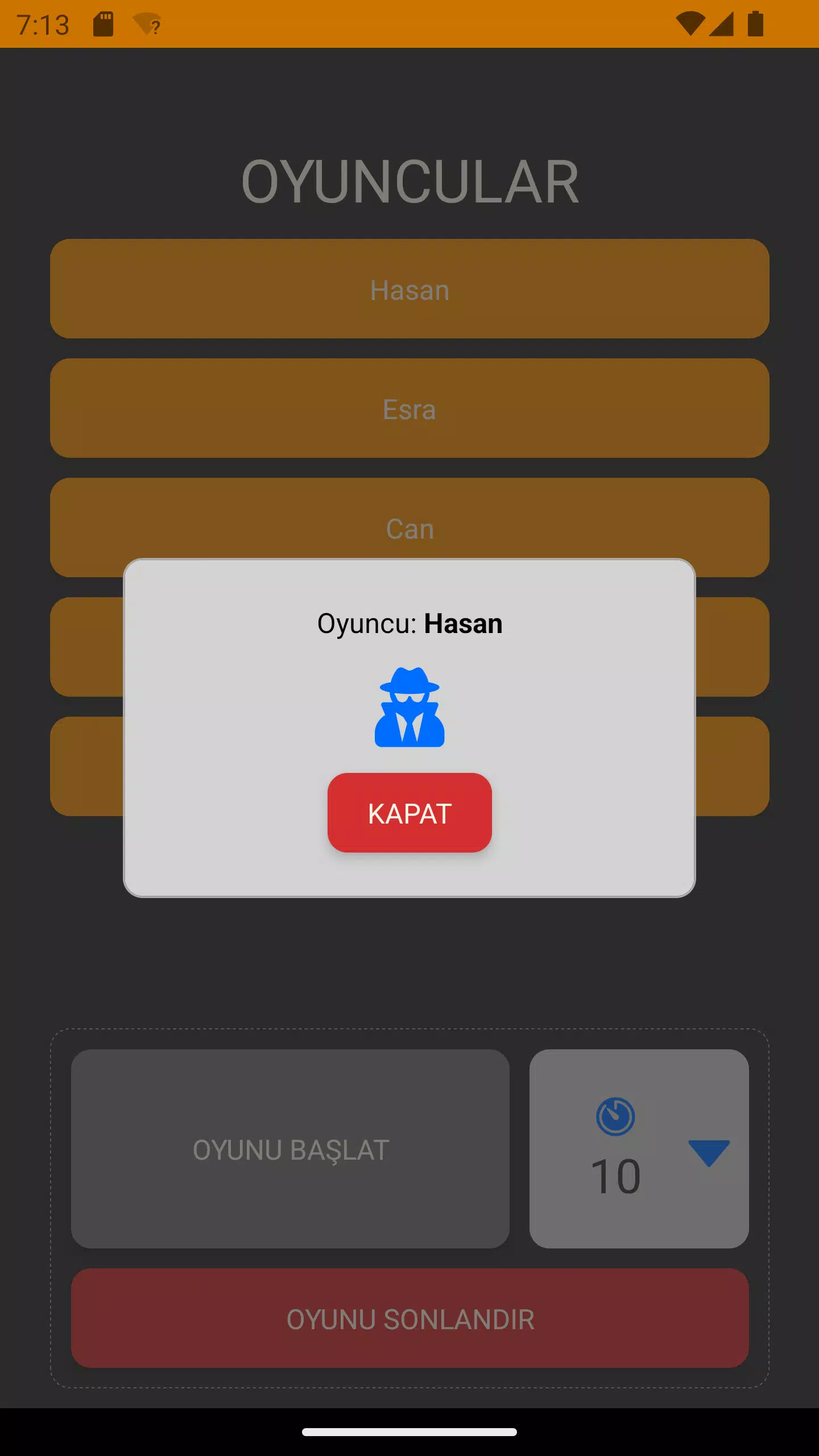 Spyfall Tangkapan skrin 2