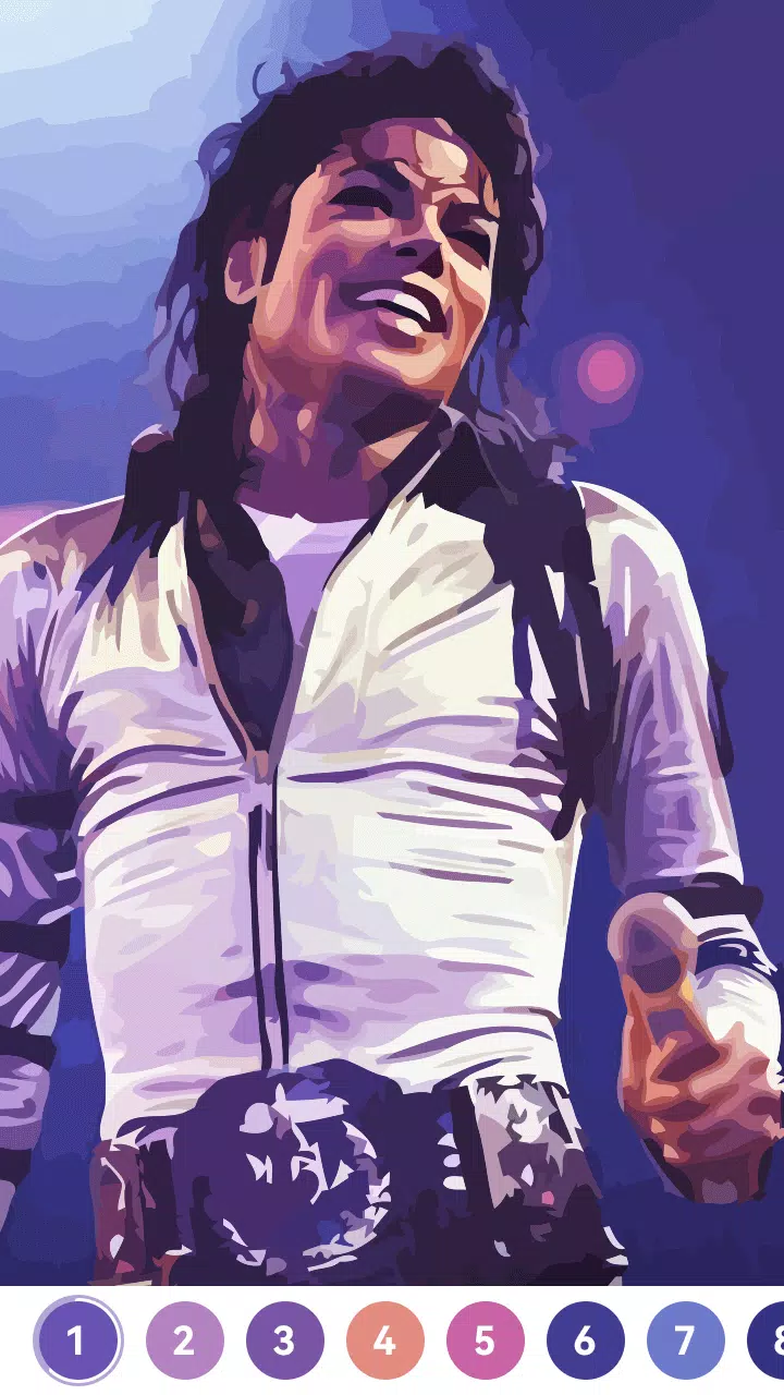 Celebrity Paint by Number Game应用截图第0张