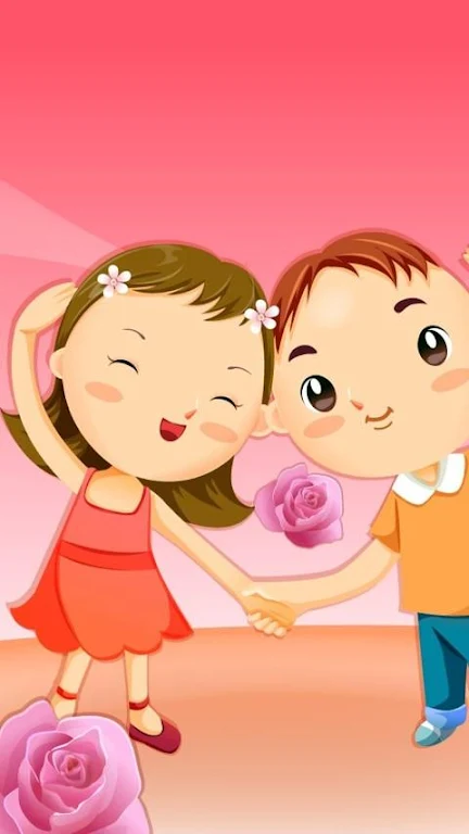 cartoon love wallpaper Скриншот 0