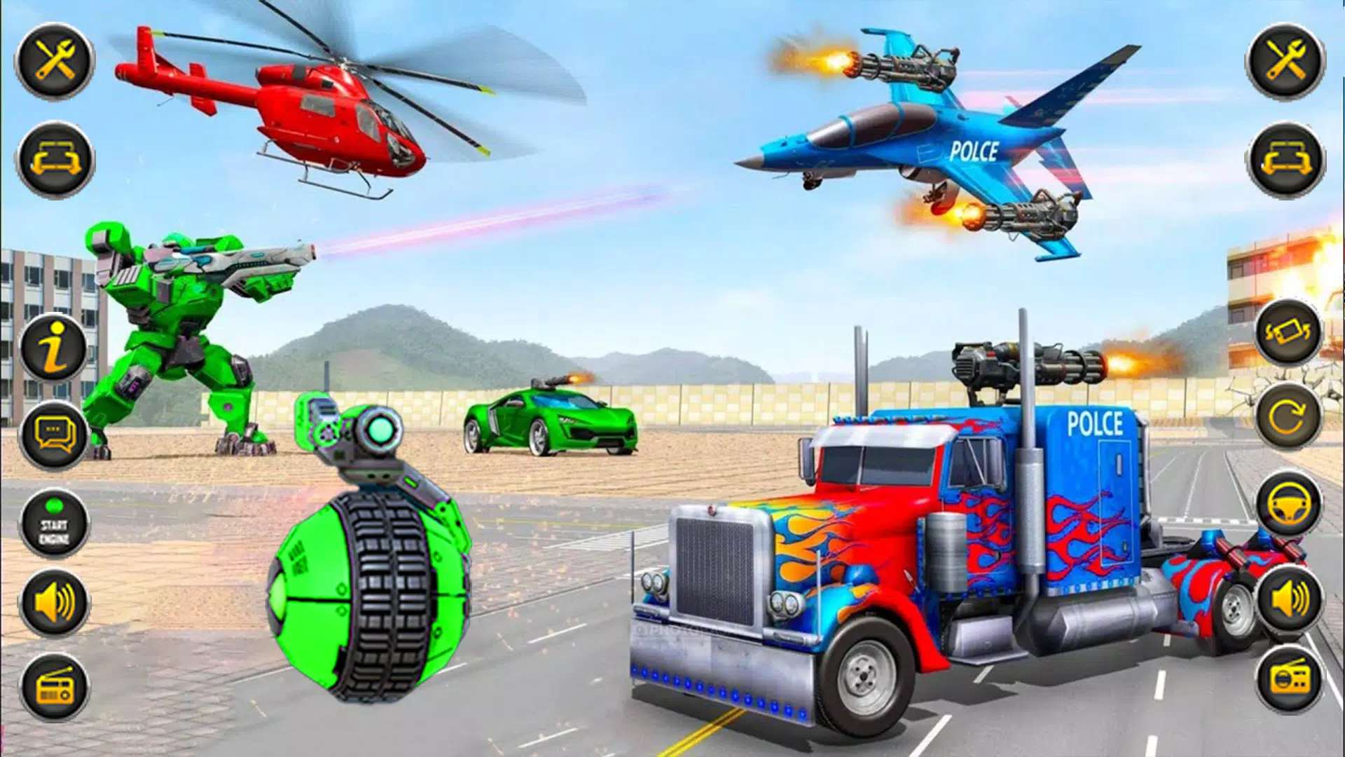 Robot Games 3D 2022 Capture d'écran 3