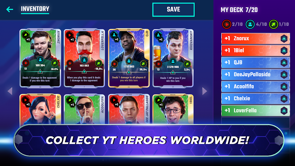 DHeroes: CCG (Trading Cards)應用截圖第1張