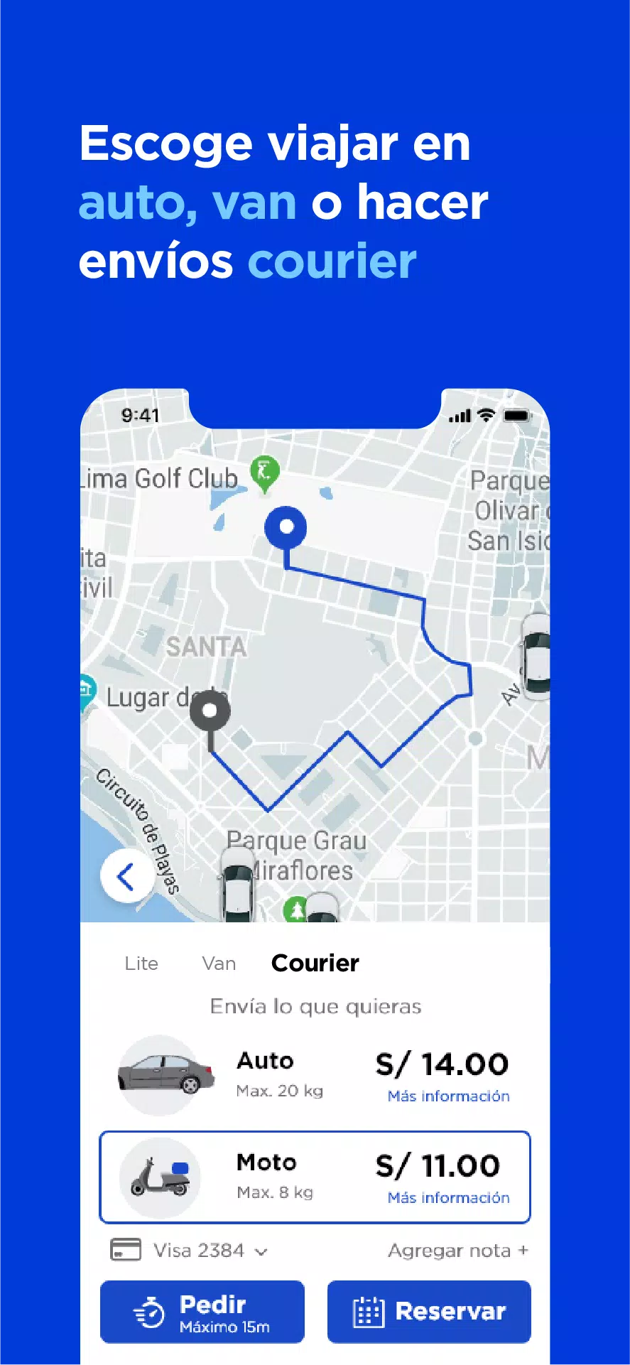 Directo, un app de taxi ภาพหน้าจอ 2